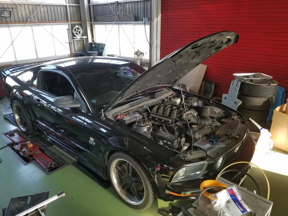 フォード　2000 2WD 約34馬力　エンジン始動確認済み エンジン始動に向けて・・・・！ | フォード、マスタング・中古車をお
