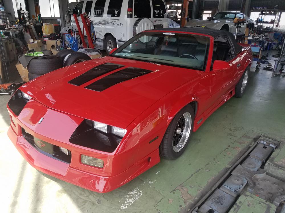 3rd カマロ　FRPボンネット　thirdcamaro シボレーサードcf34