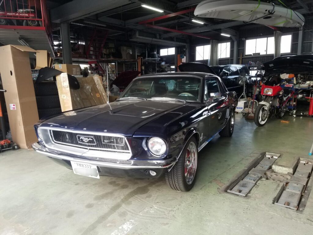 フォード修理事例 坂戸の自動車修理 Wellpine Auto Garage 日本車 アメ車の各種修理 車検 板金 コーティングなど