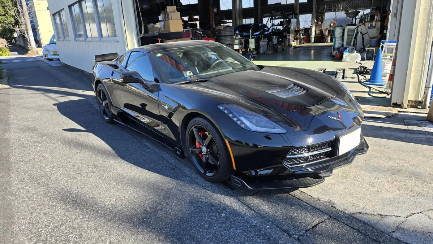 2015Y シボレー コルベット フューエルフラップ 開かない - 整備